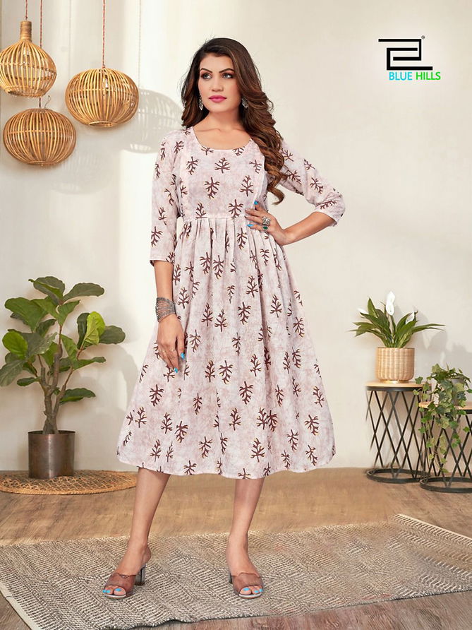 Blue Hills Little Things 3 Wholesale Designer Feeding Kurti Catalog
